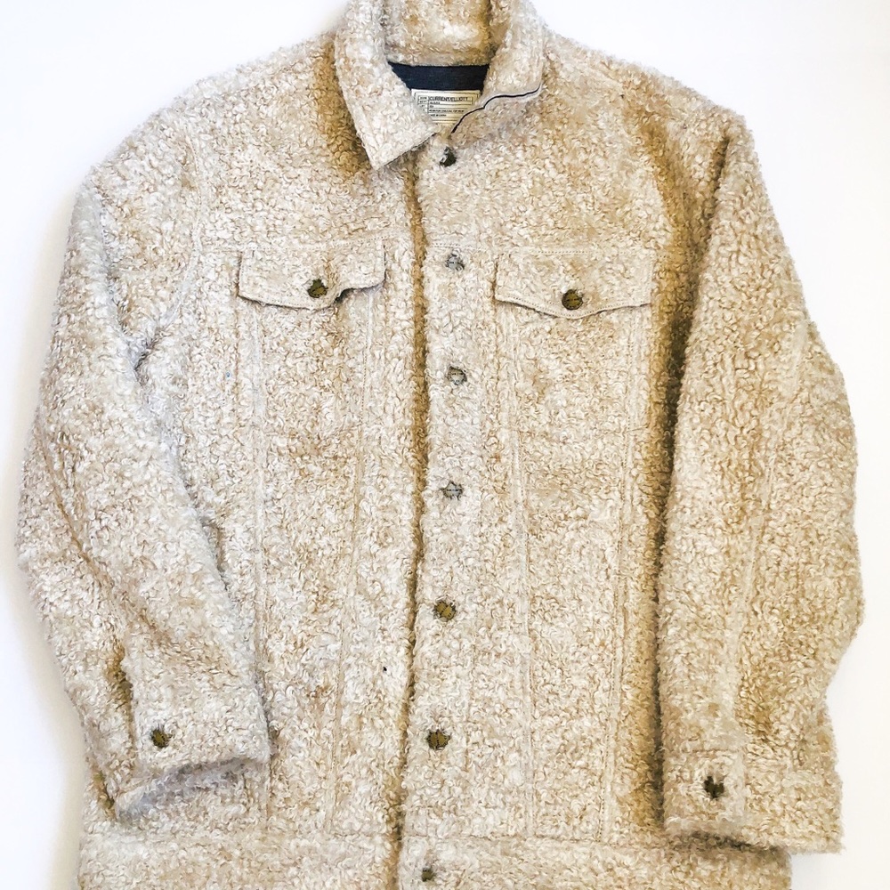 Current/Elliot Teddy Trucker Jacket NWOT